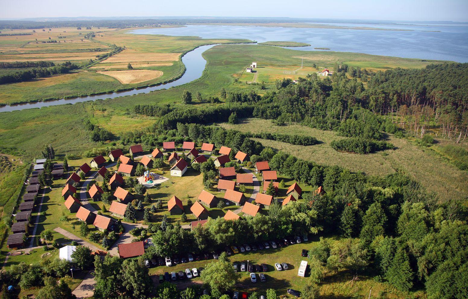 Gród Księcia - zdjęcie z lotu ptaka